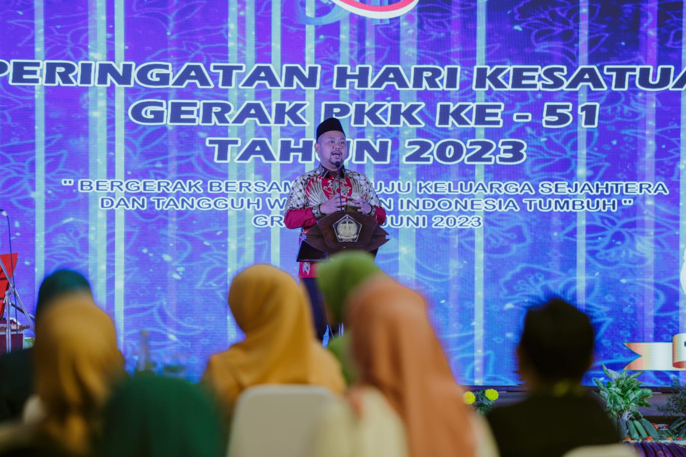 Gelar Peringatan Hari Kesatuan Gerak PKK ke 51, Pemkab Gresik Bergerak Bersama PKK Dalam Wujudkan Keluarga Sejahtera